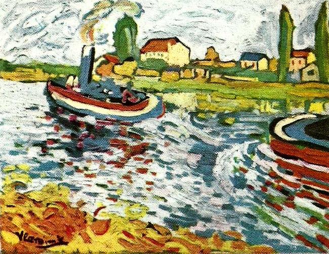 maurice de vlaminck bogserbat vid chatou